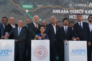 Ankara Kayseri Hızlı Tren Hattı start verdi