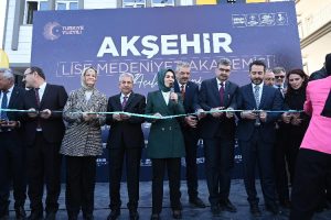 Konya’da Akşehir Lise Medeniyet Akademisi açıldı