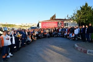 Başkan Kınay, Karabağlar Belediyesi çalışanlarıyla bayramlaştı