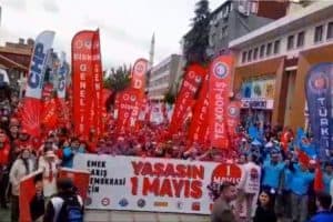 Edirne’de 1 Mayıs kutlamaları