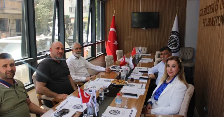 Ege Bölgesi İş İnsanları Federasyonu’nda yatırım potansiyeli değerlendirildi