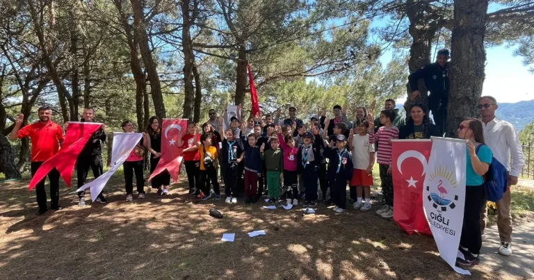 İzmir Çiğli’de pratik izcilik eğitimleri başladı