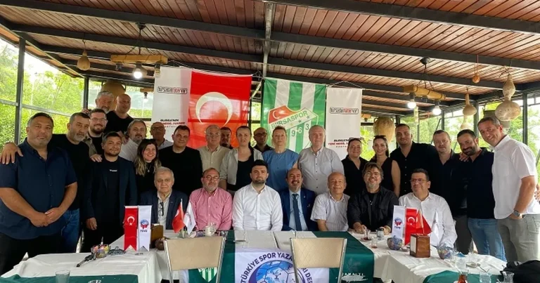 TSYD Bursa Şubesi Enes Çelik’i ağırladı