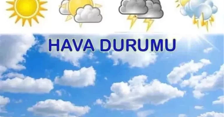 Yurtta bugün parçalı ve bulutlu hava hâkim!