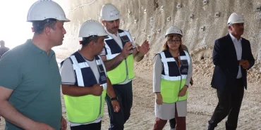 Dülük-OSB Tüneli’nde 425 metre tamamlandı