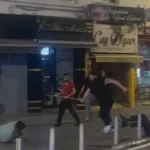 Düzce Şerefiye’de sokak ortasında çıkan kavga şaşırttı!