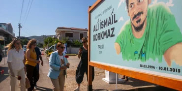 İzmir Güzelbahçe’de anlamlı anma