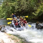 Bursa’da gençlerin rafting heyecanı