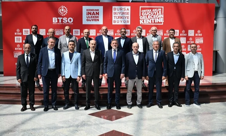 Kayseri Ticaret Odası’ndan BTSO’ya ziyaret