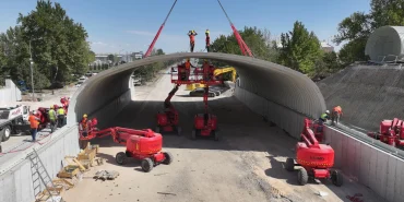Konya'daki bu teknik Türkiye’de ilk kez deneniyor... İnşaatı süren köprülü kavşak trafiği rahatlatacak