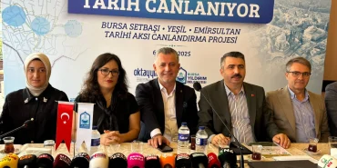 Yıldırım'dan Bursa'nın tarihi kimliğine vurgu... Setbaşı-Yeşil-Emirsultan aksı canlanıyor